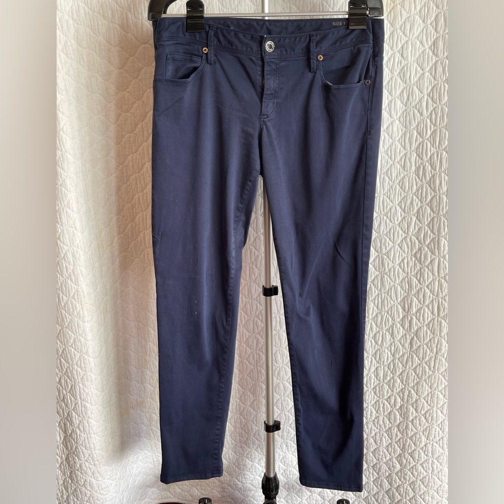 Size 12 Navy Lilly Pulitzer Worth Skinny Jeans